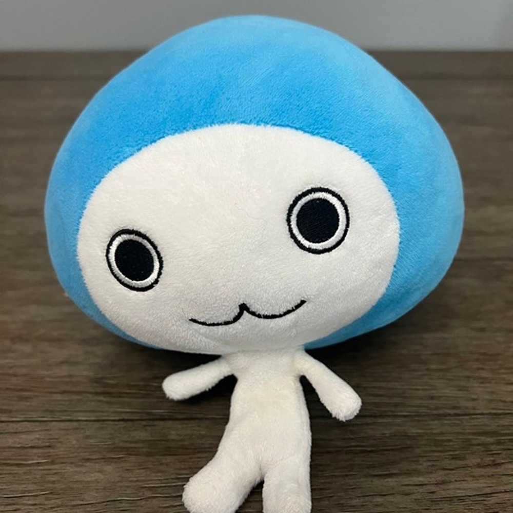 Pichon Kun Daikin Mascot Plush Blue Bird Stuffed Toy Japan Character D0103A
